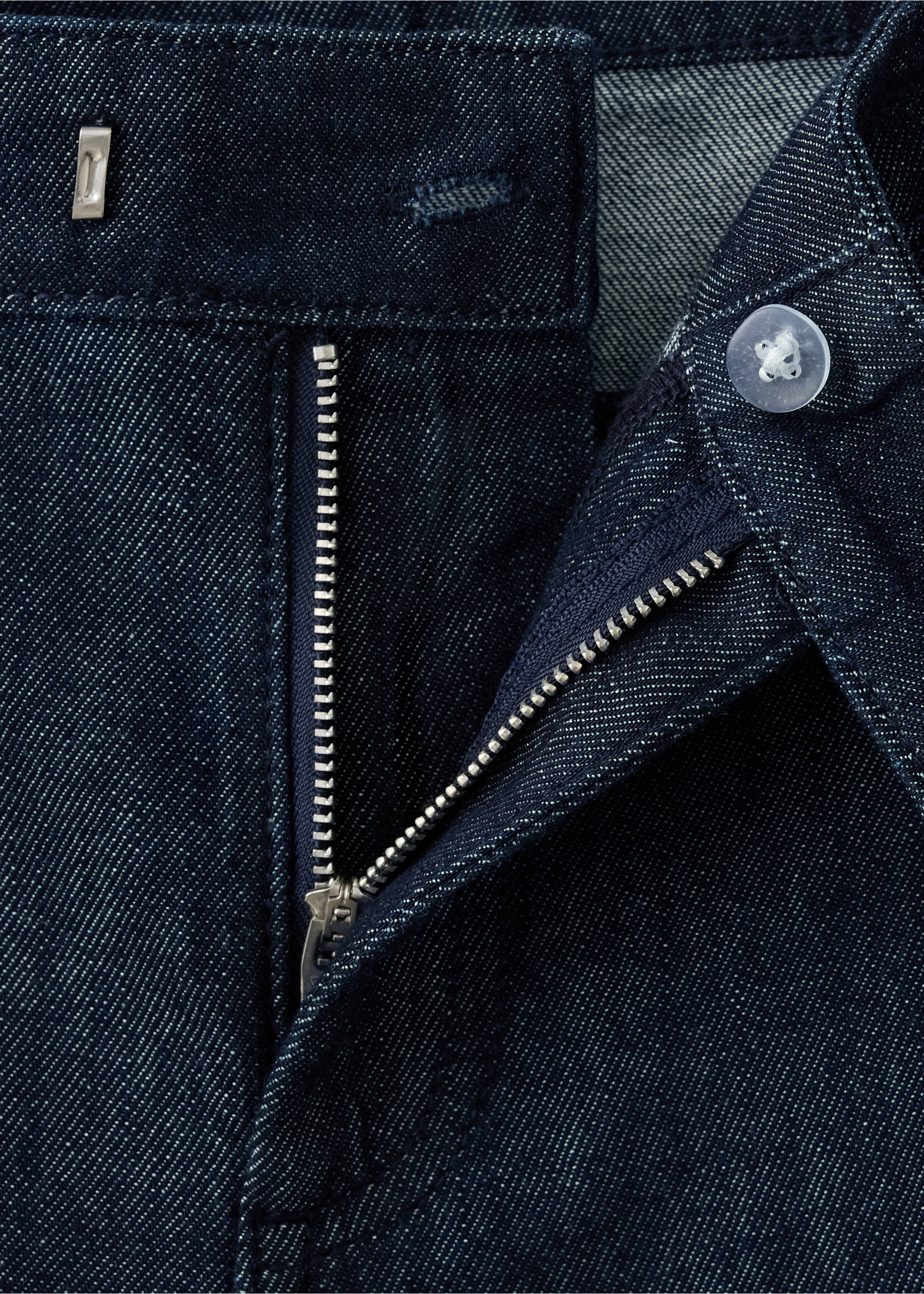 Mid-rise denim jeans - Details of the article 0, Open Blue. Ref: 37074079-00.