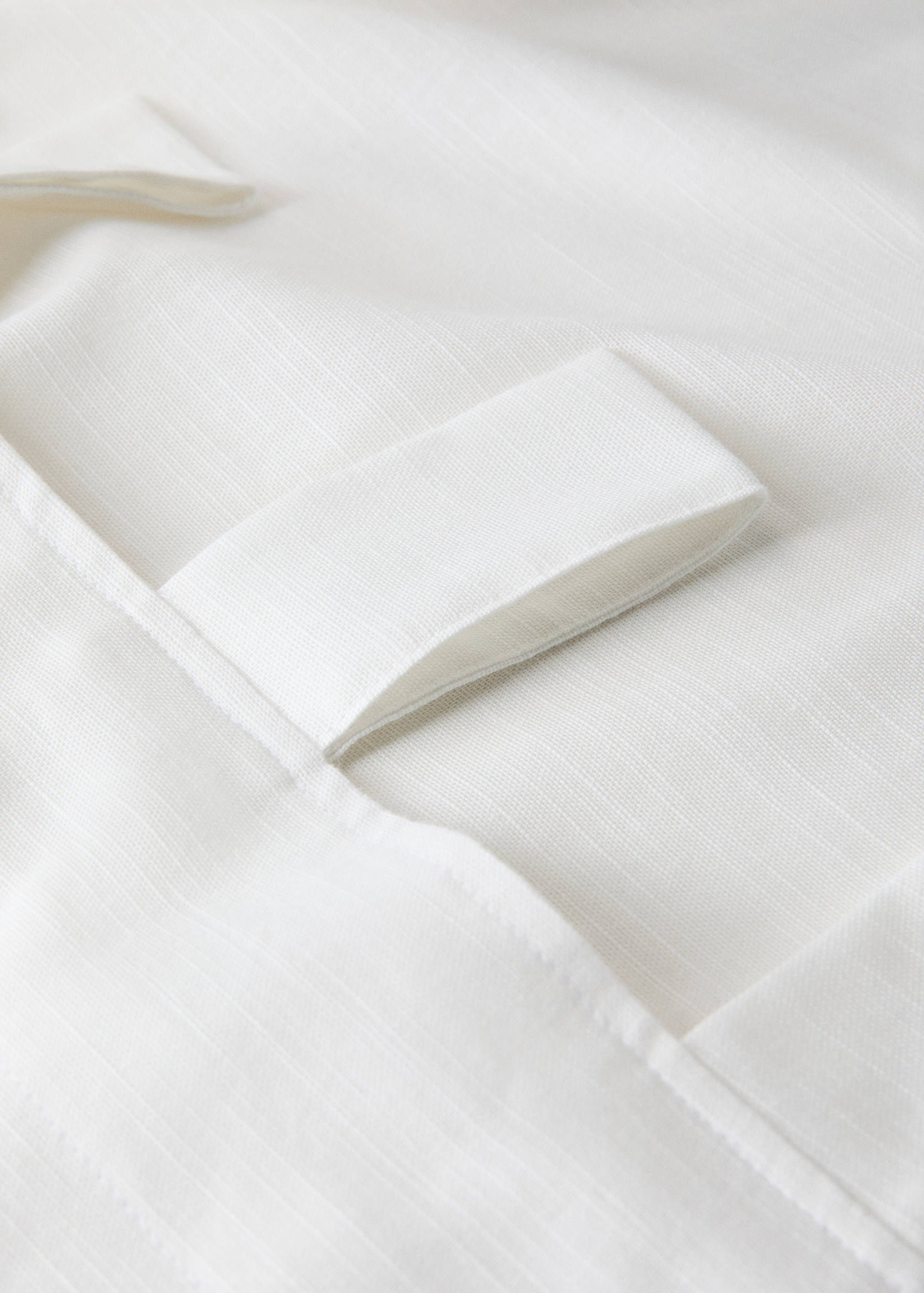 Medium-opacity cotton curtain - Details of the article 1