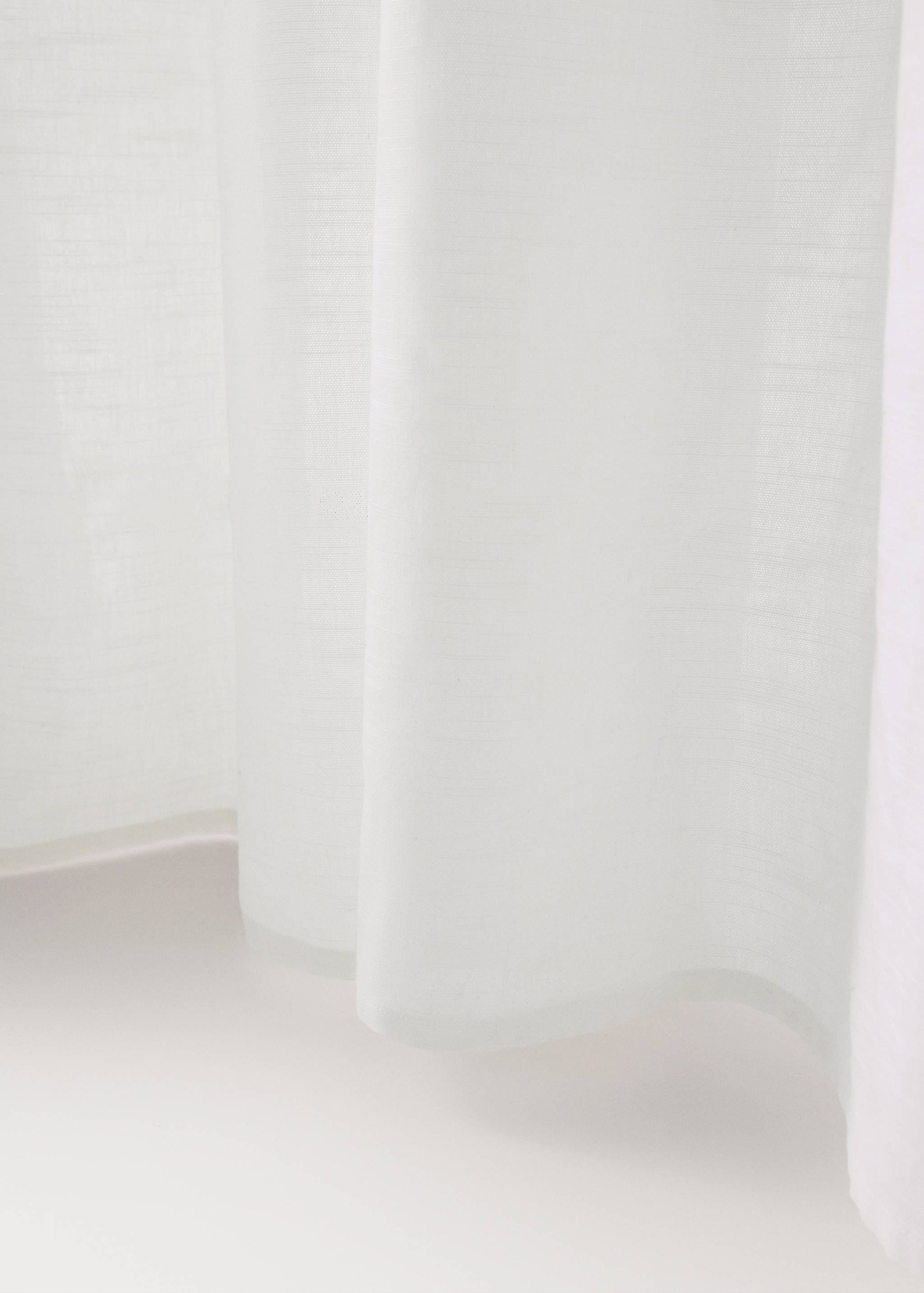 Medium-opacity cotton curtain - Details of the article 3
