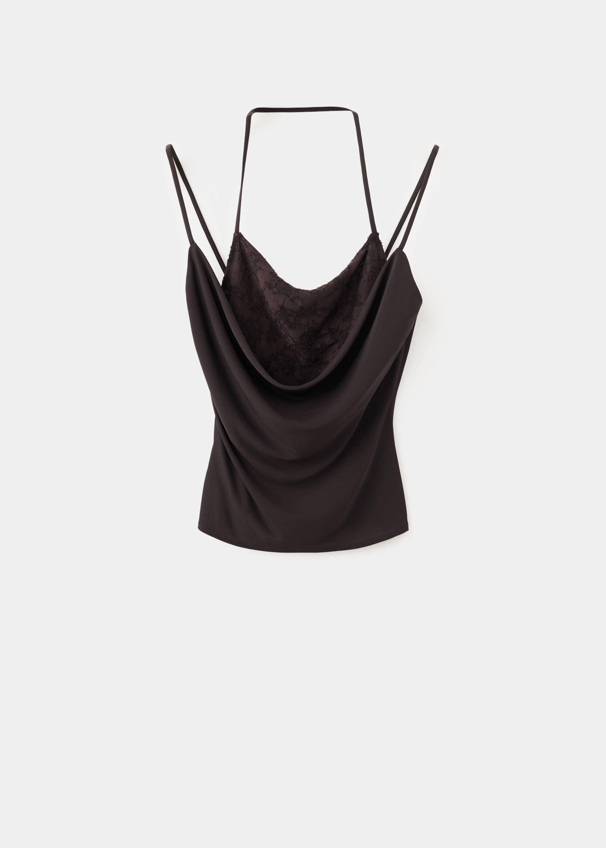 Top halter brodé - Article sans modèle