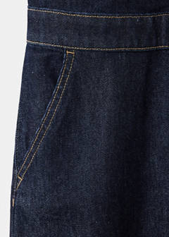 Short-sleeved denim jumpsuit — Open Blue 9