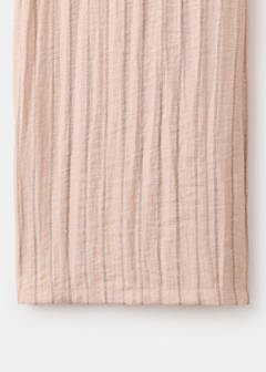 Low-rise textured striped trousers — Pastel Pink 6