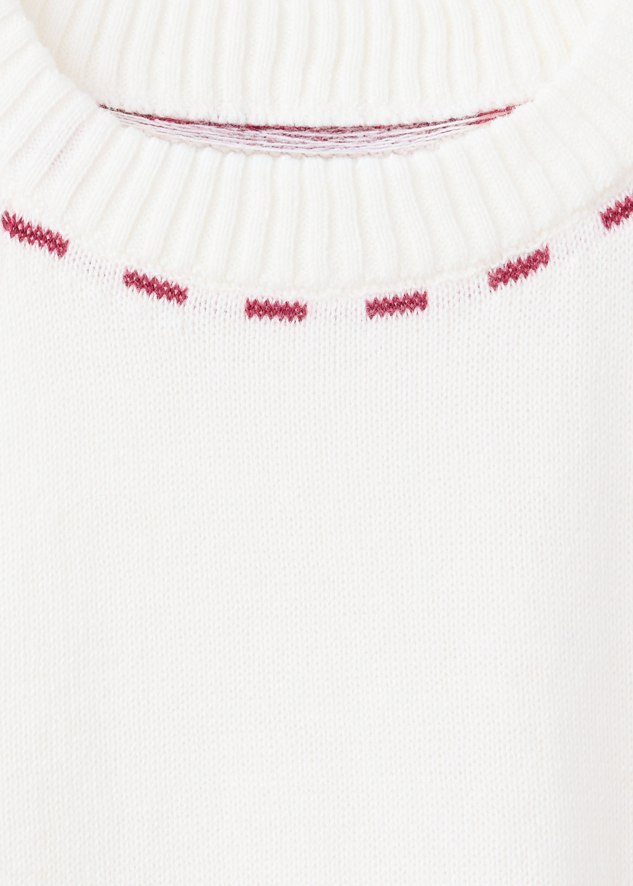Contrast knit halter top - Details of the article 8