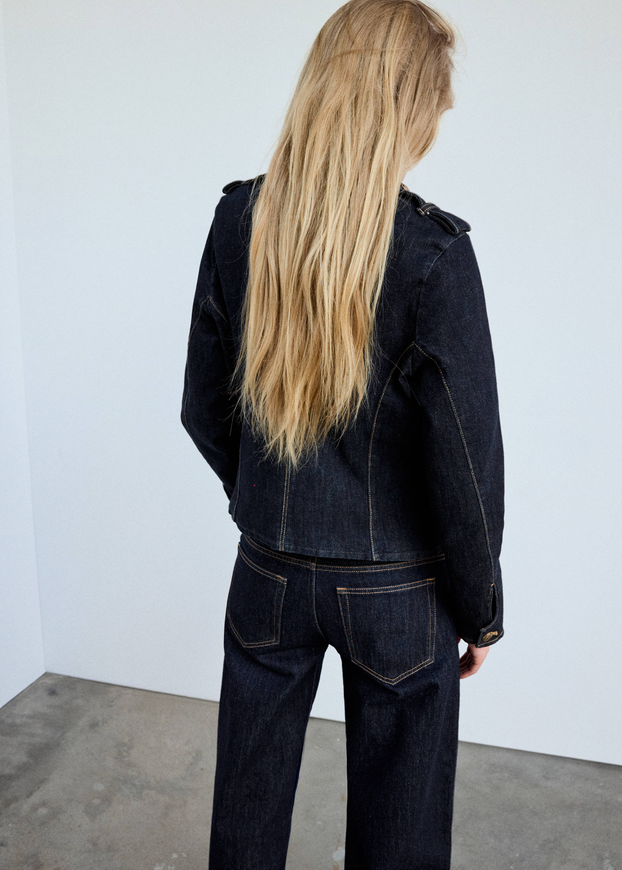 Jacket candela - Reverse of the article