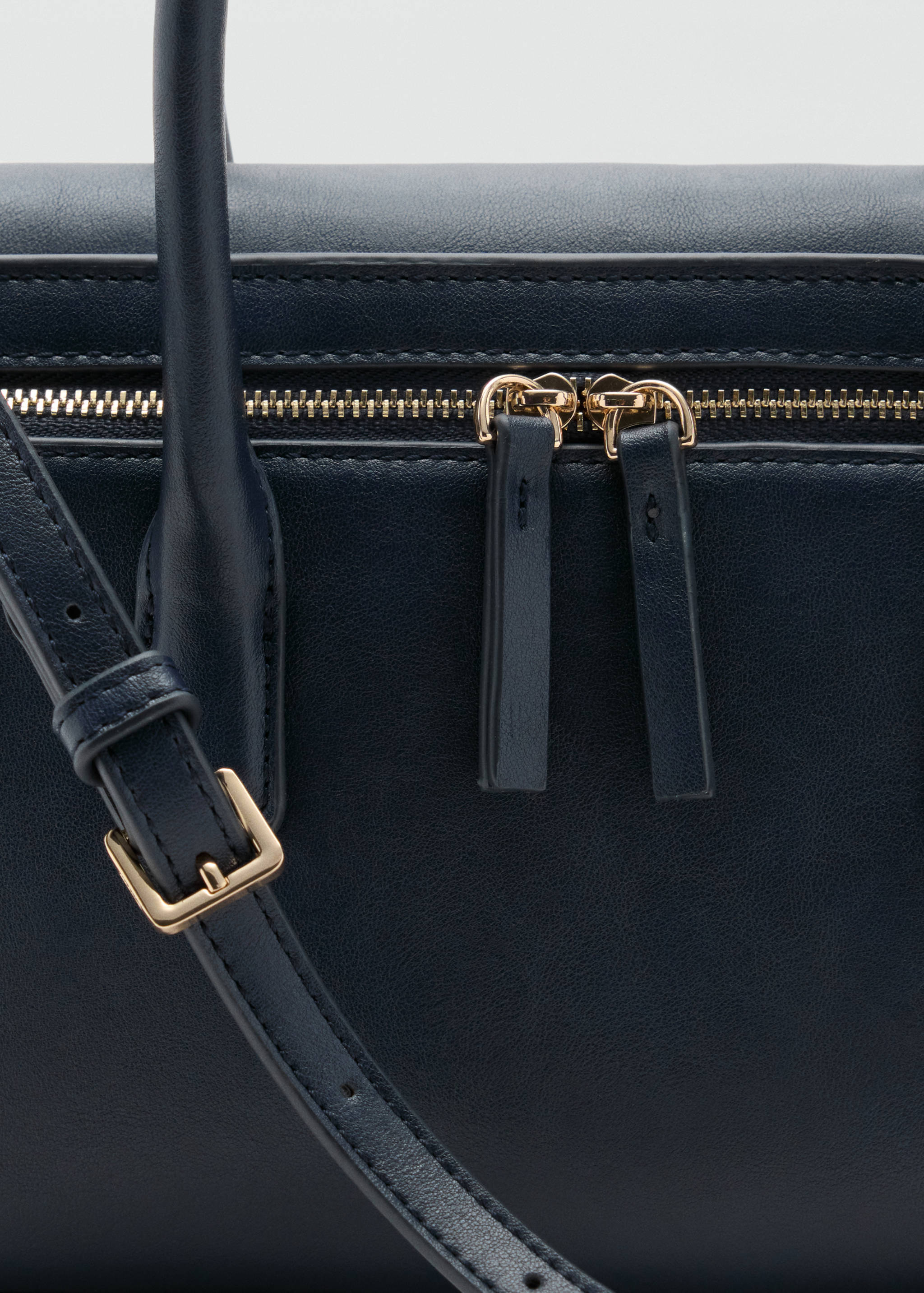 Handbag with zips - Details of the article 1