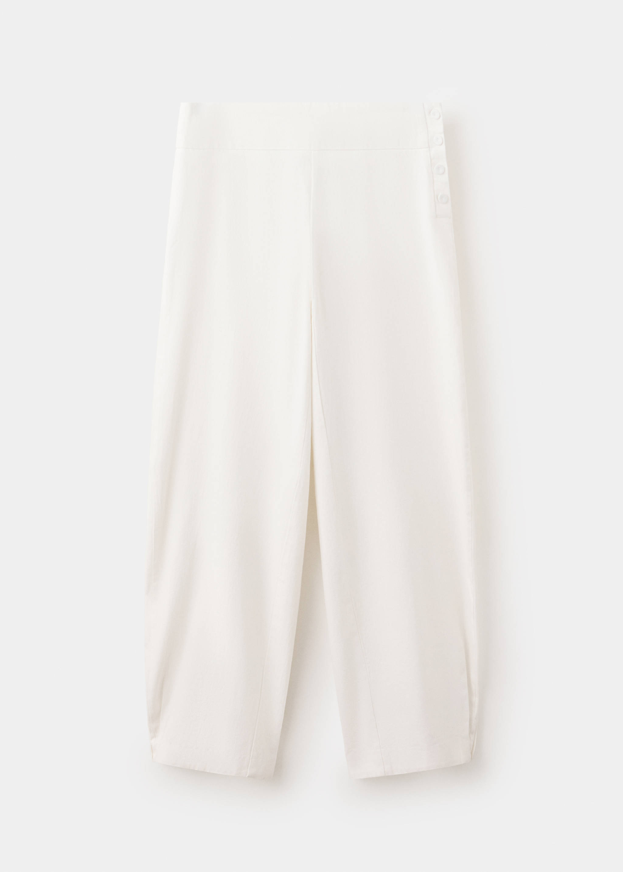 Barrel trousers with button detail - Article without model