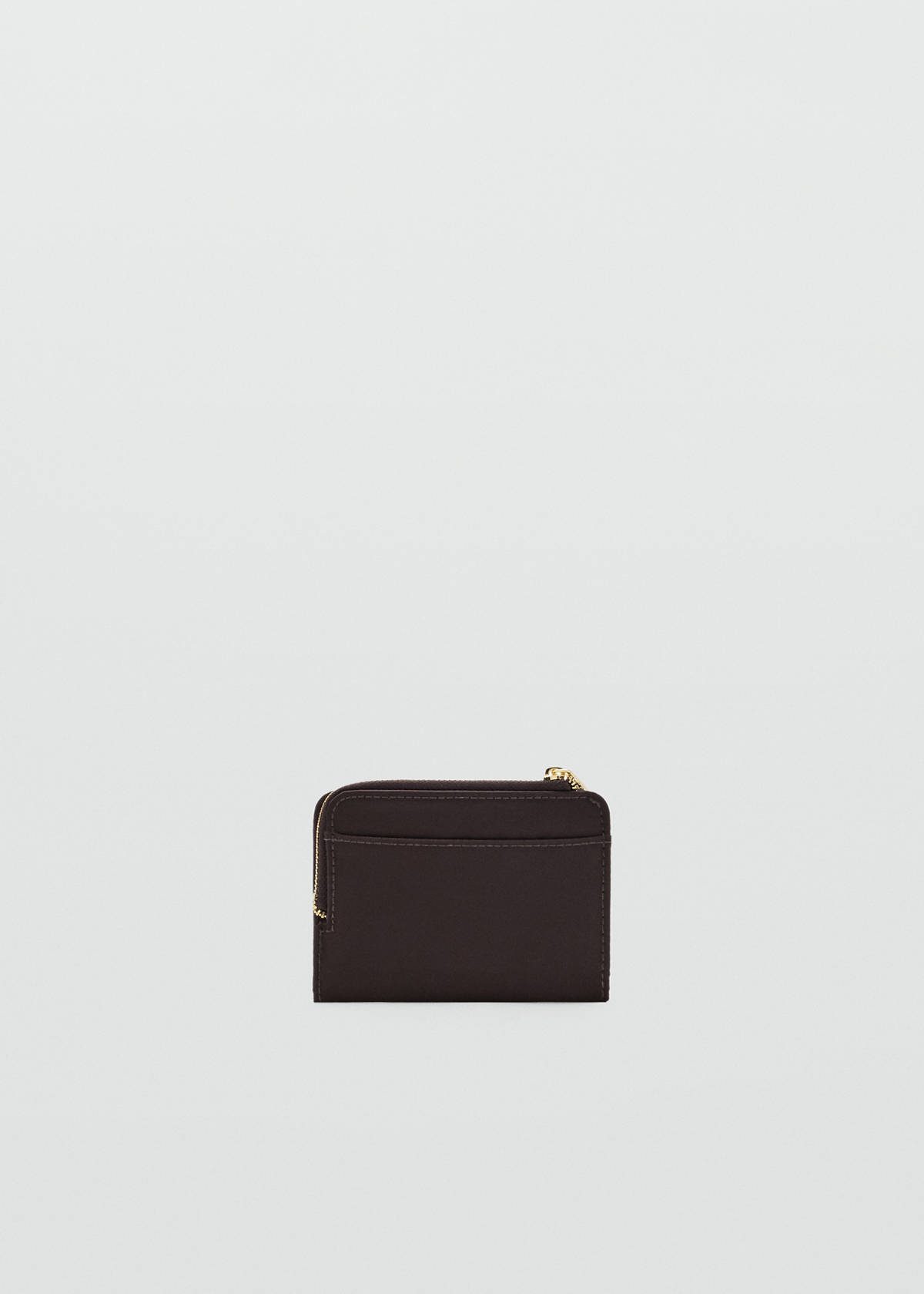 Small nylon wallet — Chocolate