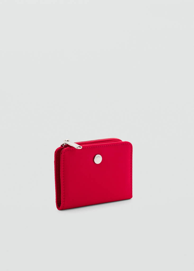 Small nylon wallet — Red
