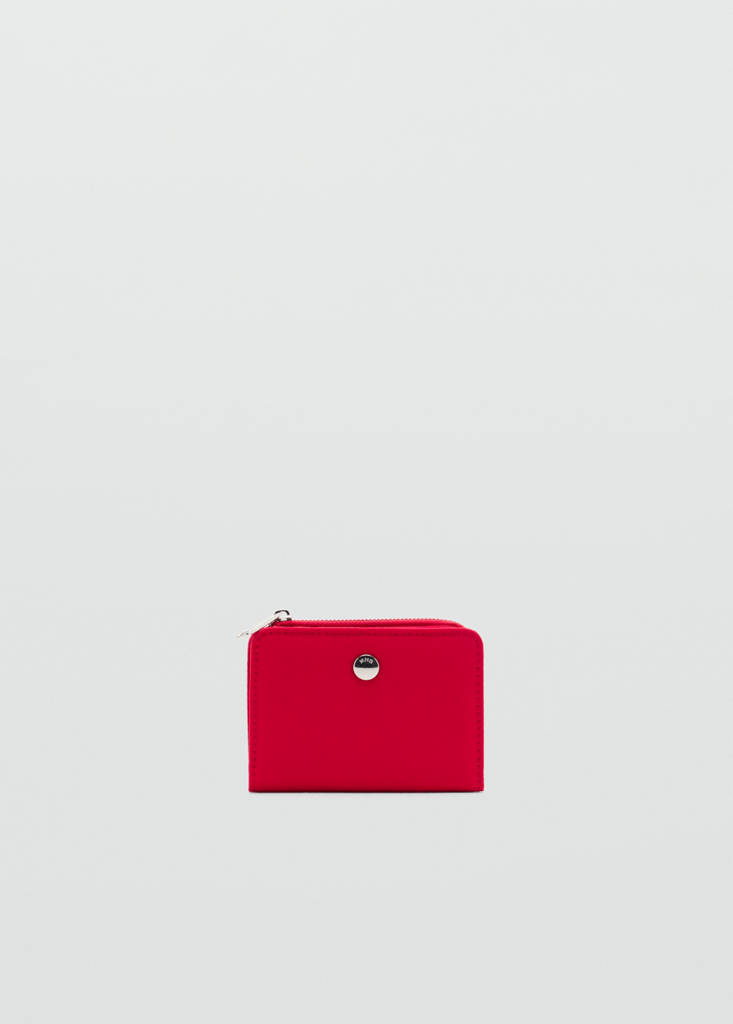 Small nylon wallet — Red
