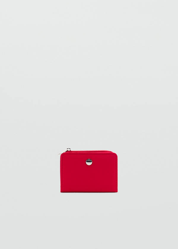 Small nylon wallet — Red