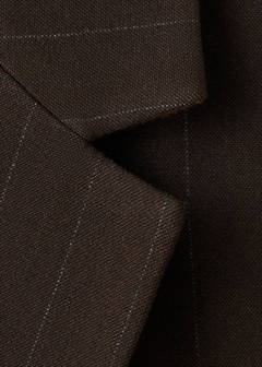 Straight-fit suit blazer — Brown 9