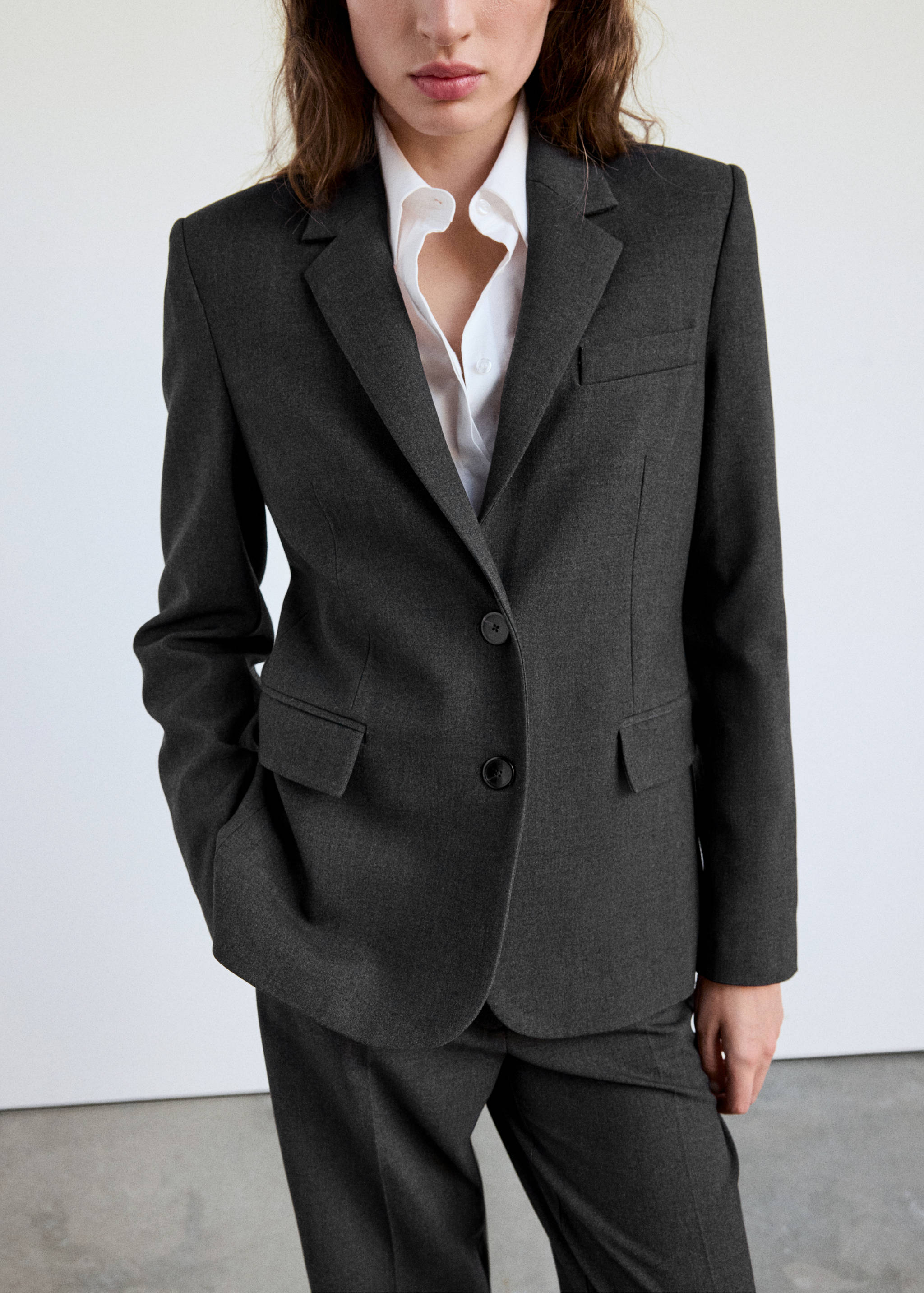Blazer costume droit - Détail de l'article 1