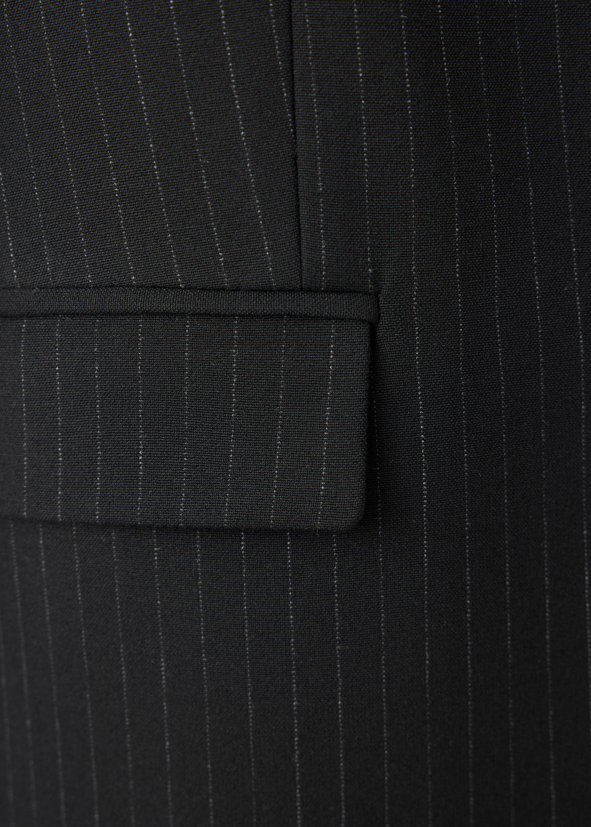 Straight-fit suit blazer - Details of the article 0