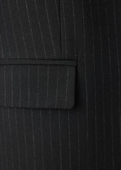 Straight-fit suit blazer — Black 7