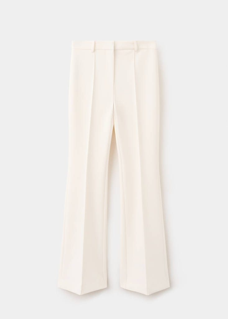Flared trousers with seams — Off White