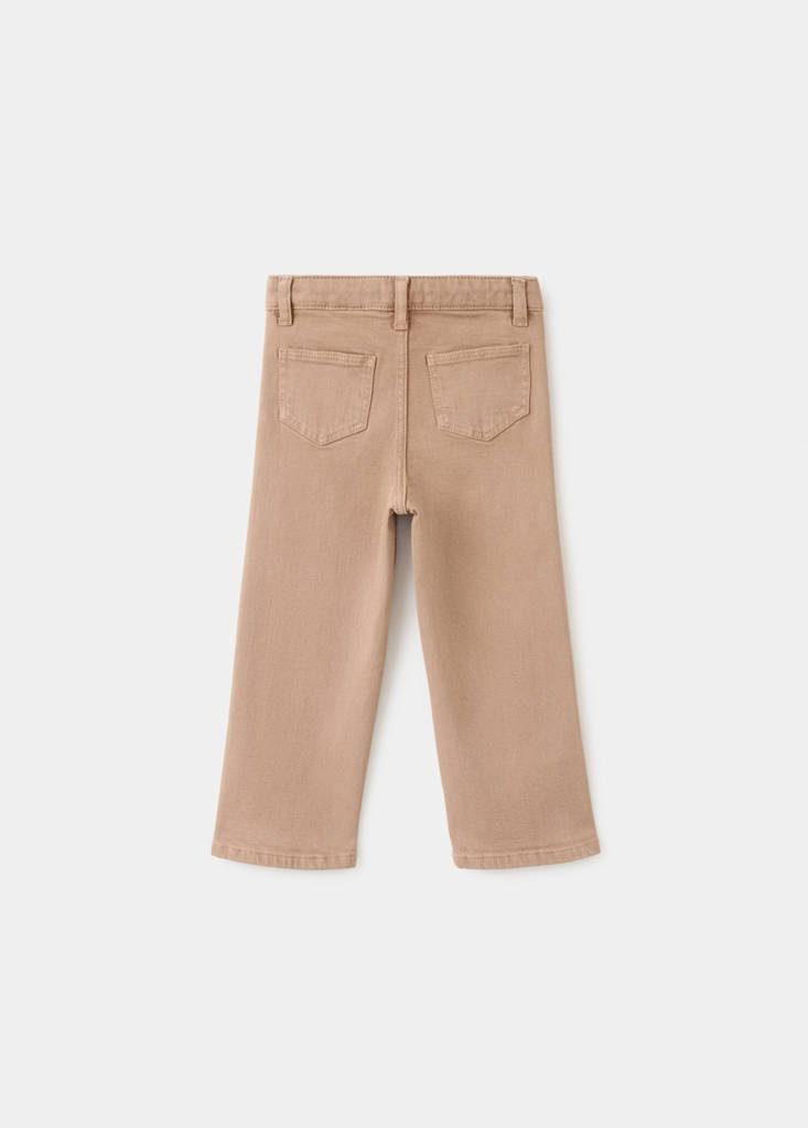Straight seamless jeans — Medium Brown