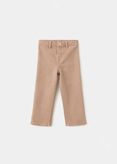Straight seamless jeans — Medium Brown 3