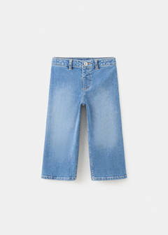 Straight seamless jeans — Medium Blue 2