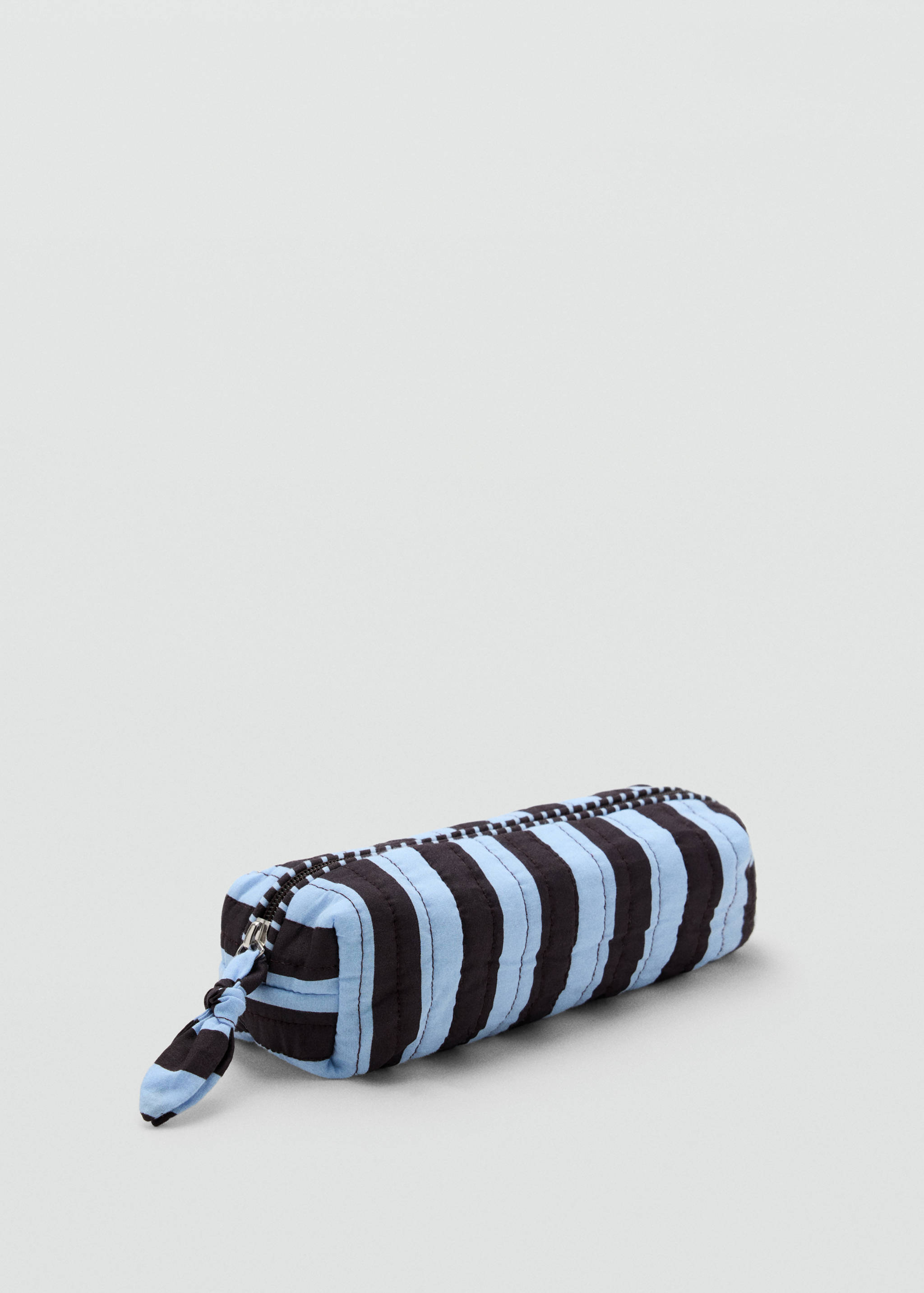 Quilted cotton striped case - Medium plane