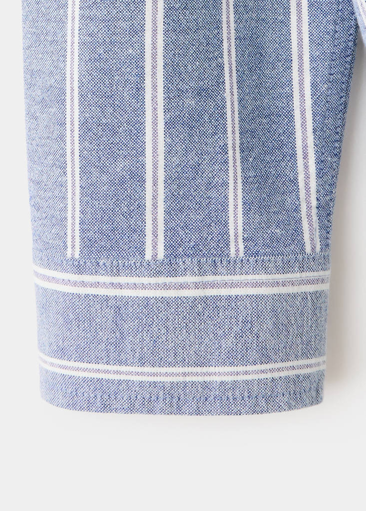 Striped flannel shirt - thumbnail 6