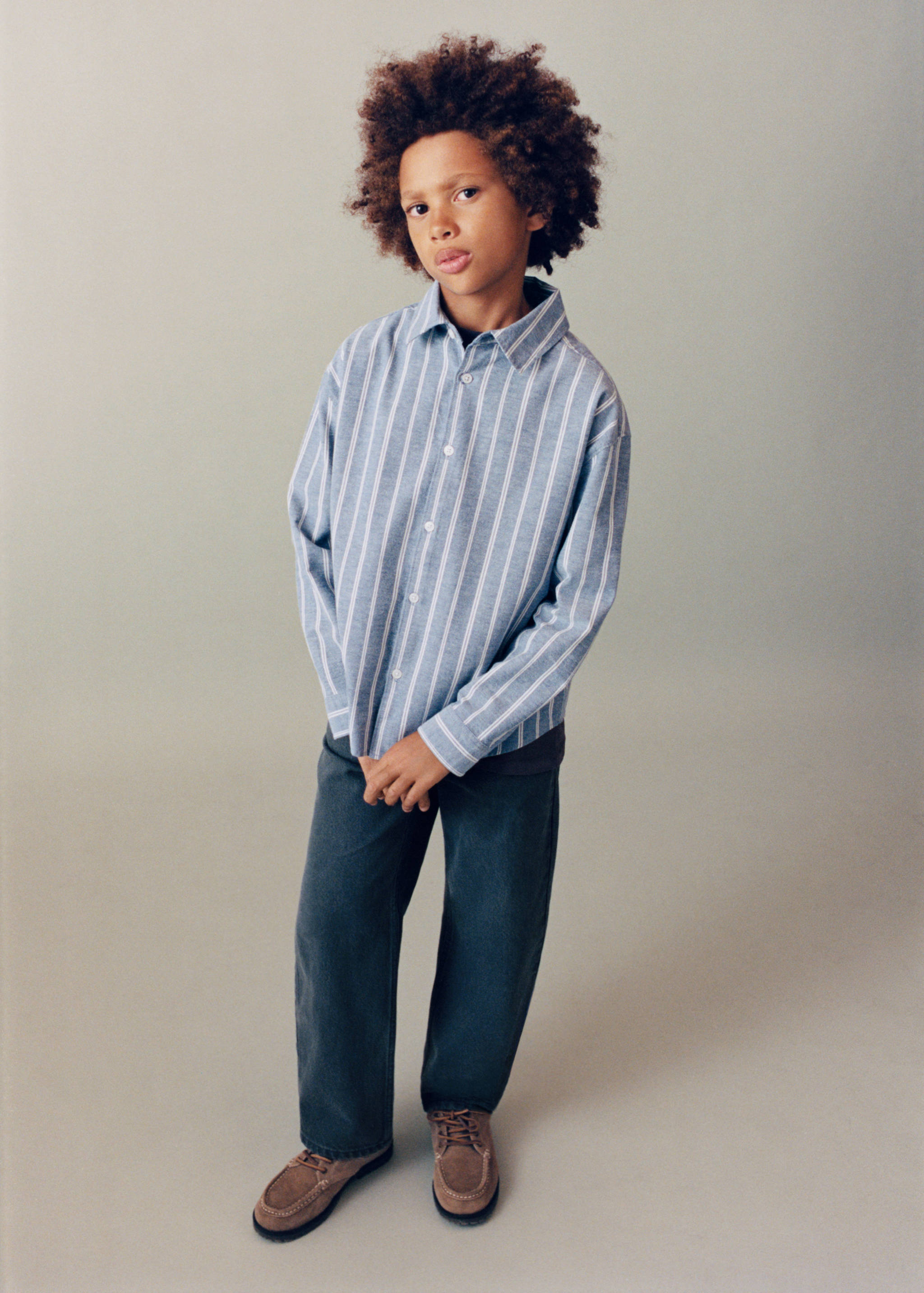 100% cotton striped shirt - Details of the article 5
