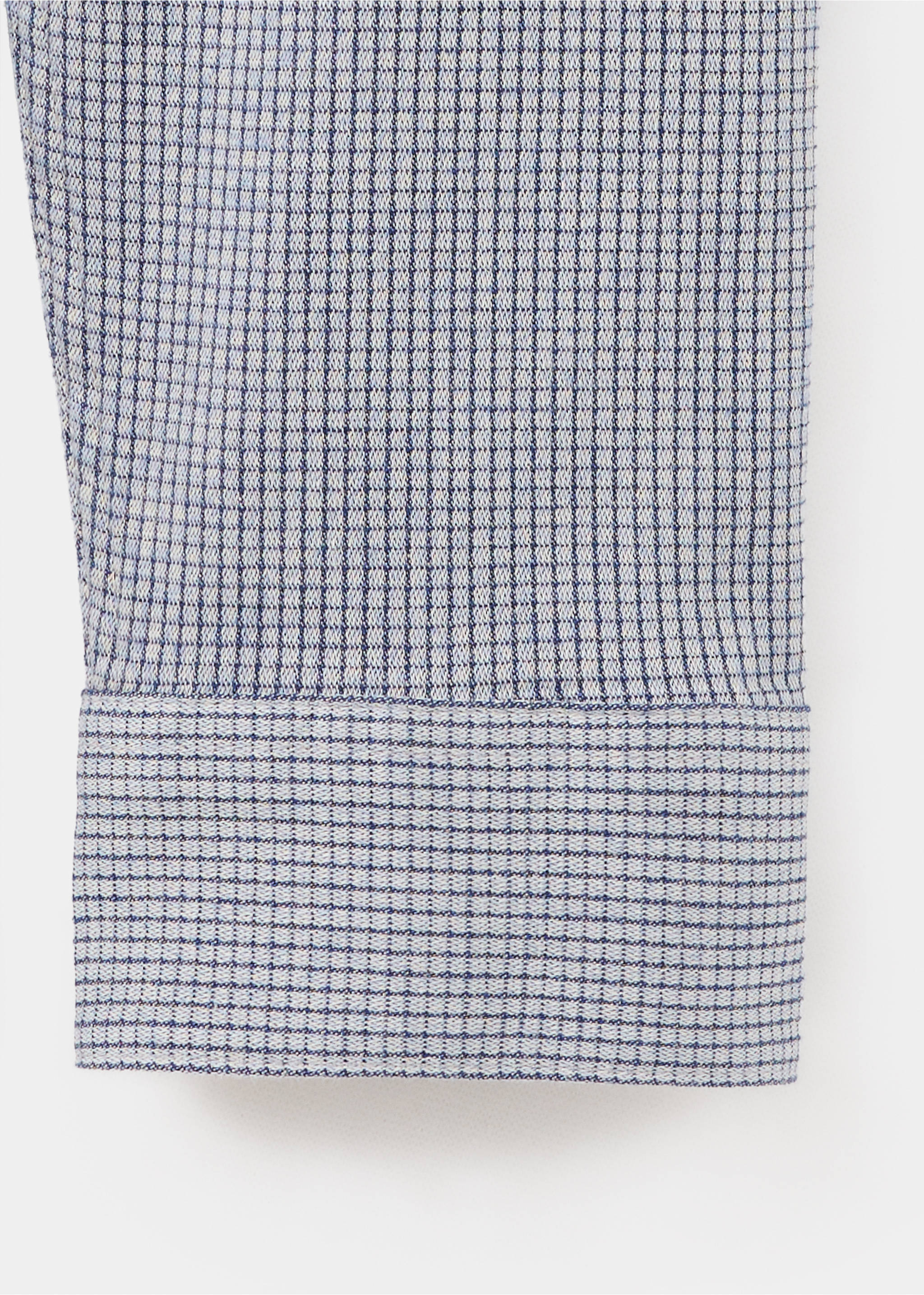 Chemise à carreaux en coton - Détail de l'article 0, Gris. Ref: 37074412-00.