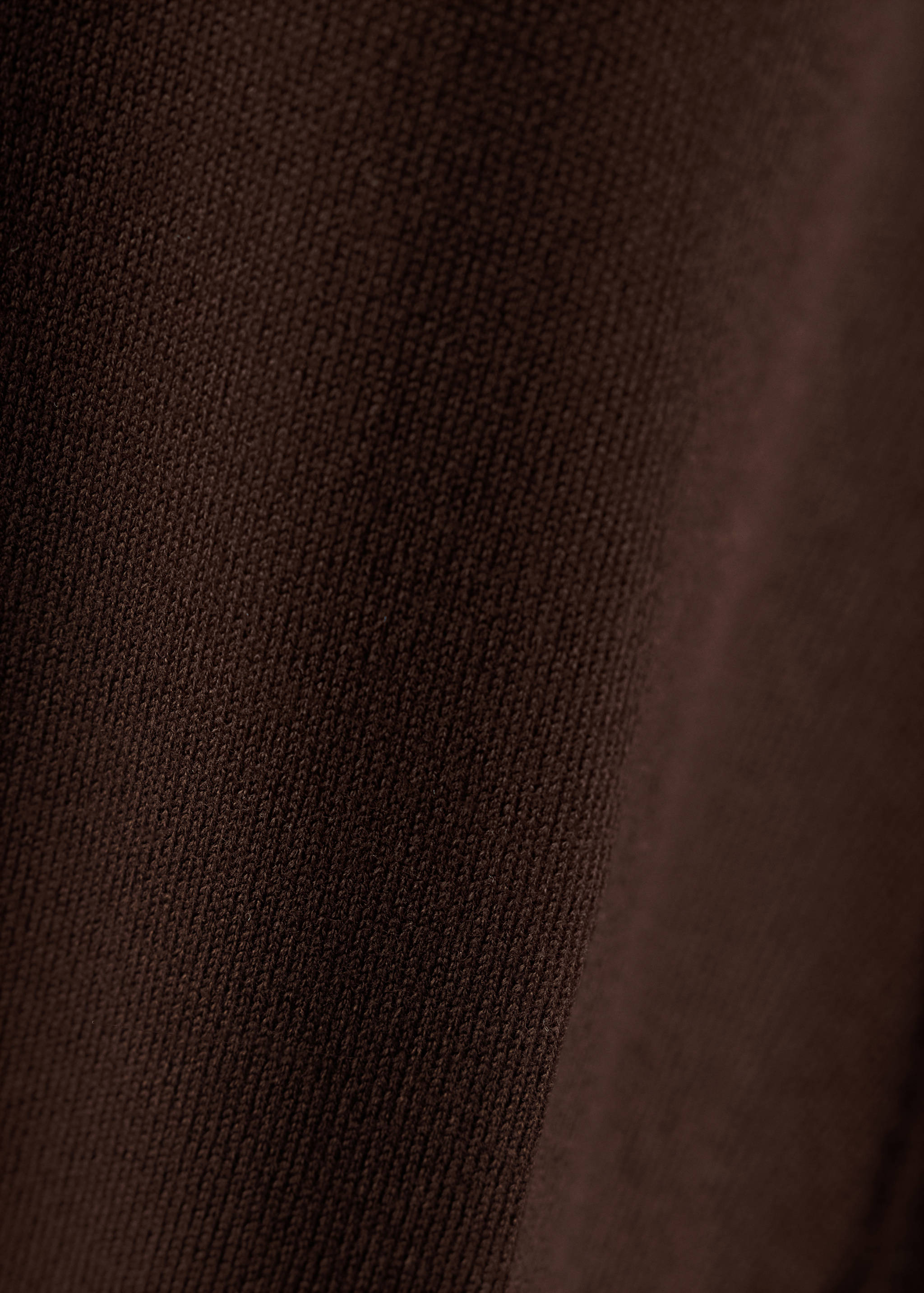 Wide-leg broek van een fijngebreide stof - Detail van het artikel 0