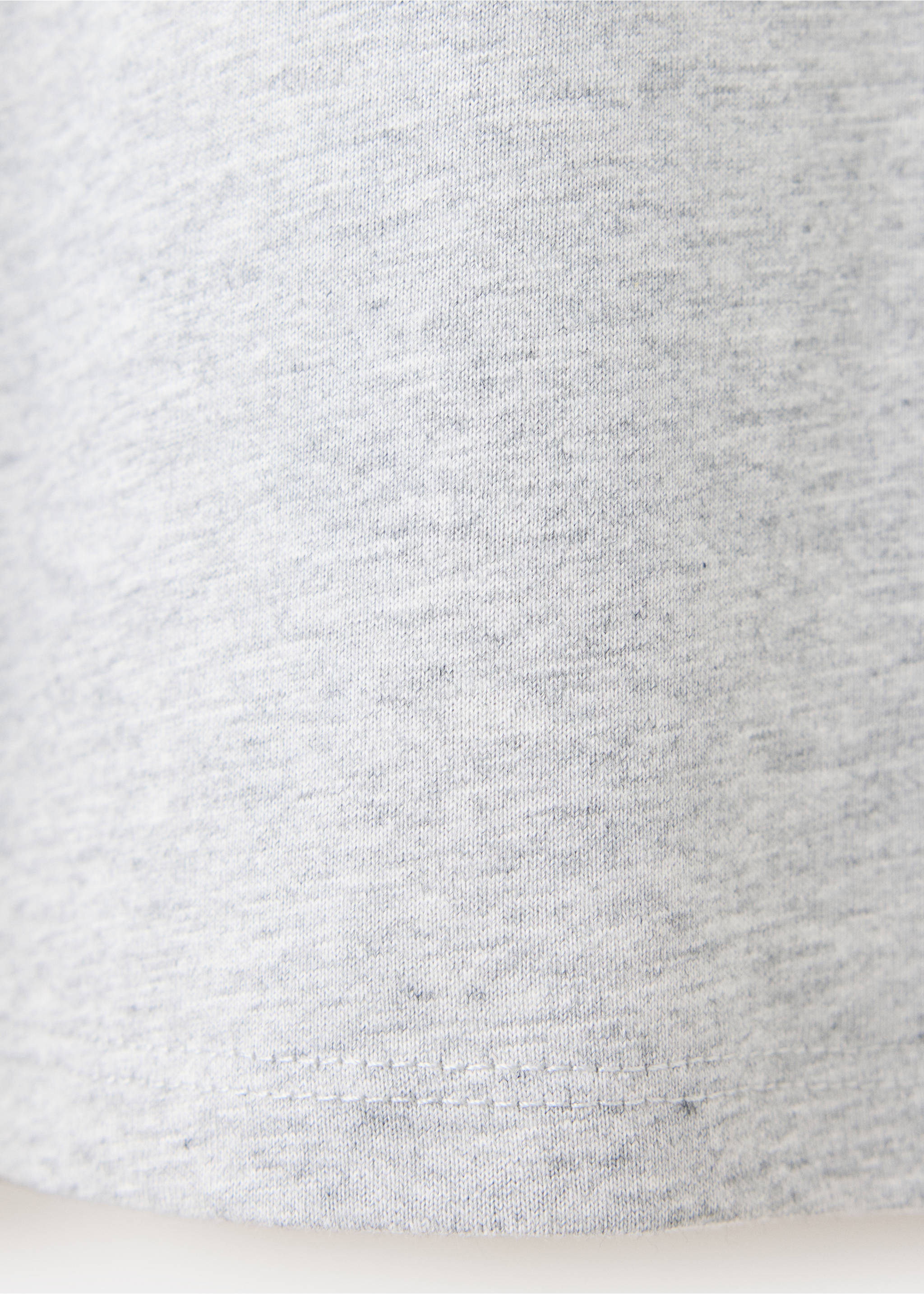 T-shirt ballet - Details of the article 0, Medium Heather Grey. Ref: 37074423-00.