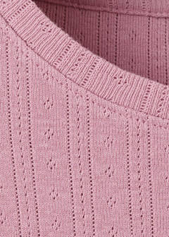 Long ribbed pyjama — Pink 2