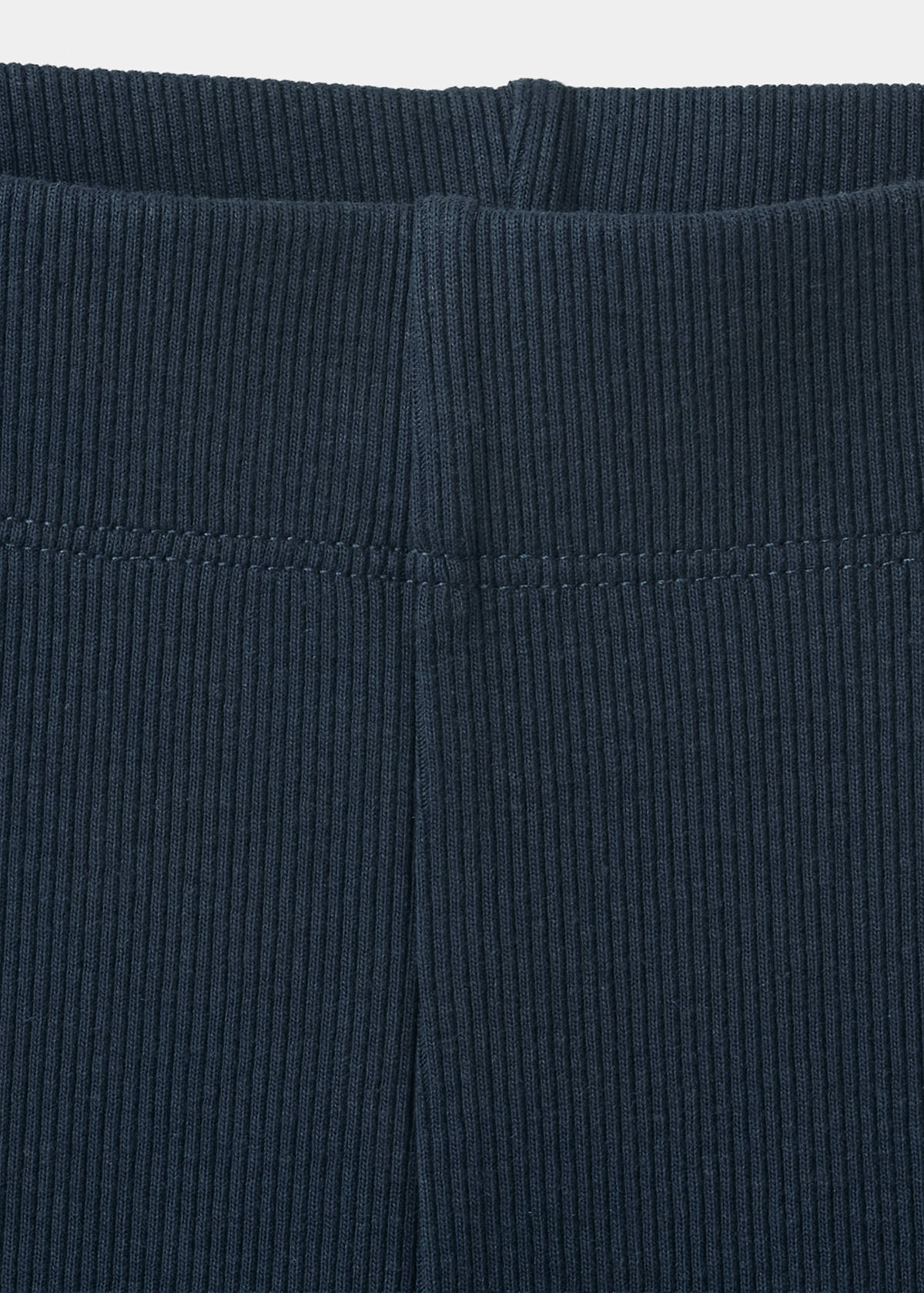 Ribbed flare leggings — Dark Navy