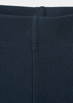 Ribbed flare leggings — Dark Navy 2