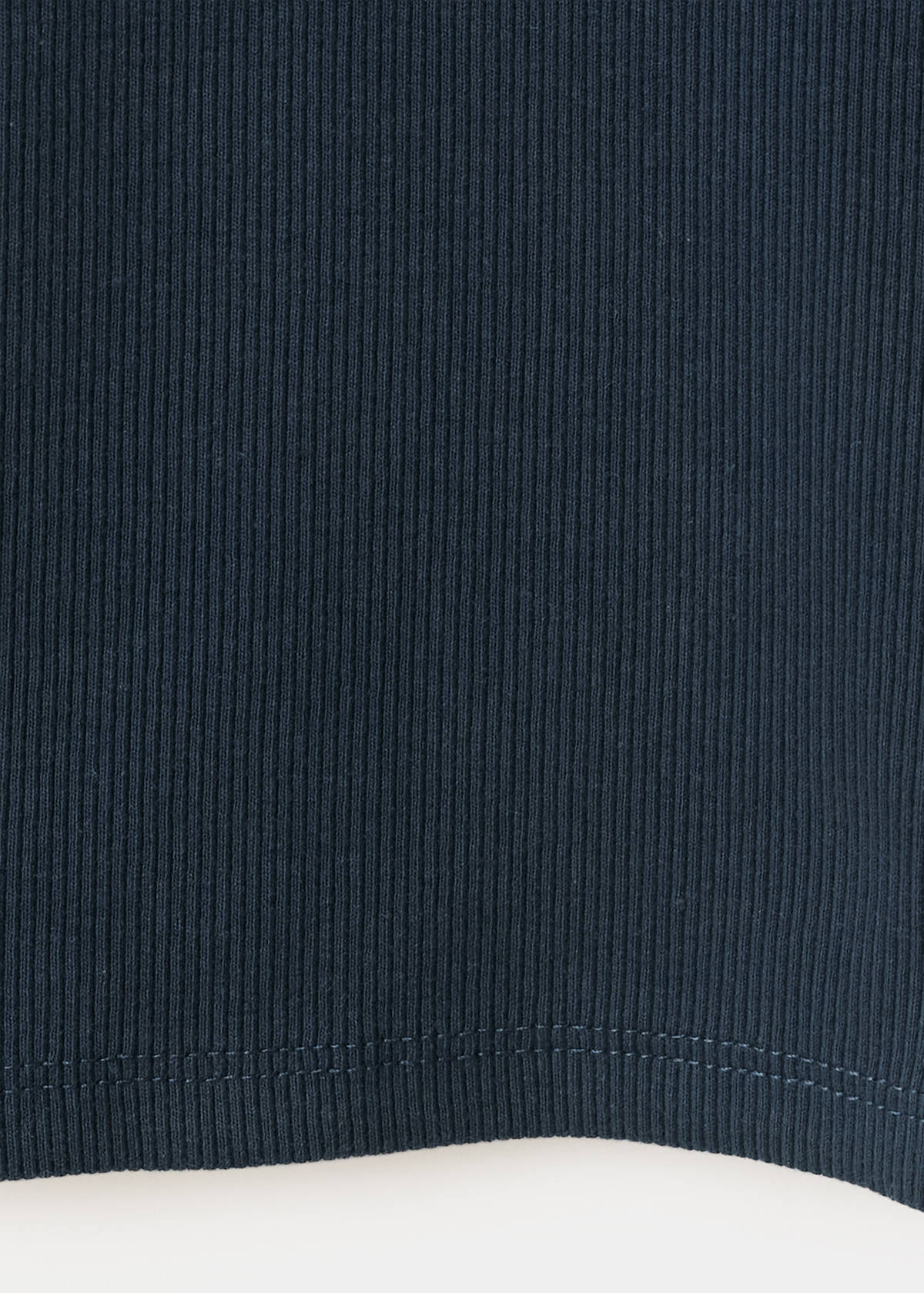Ribbed flare leggings — Dark Navy