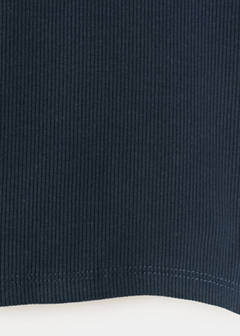 Ribbed flare leggings — Dark Navy 4