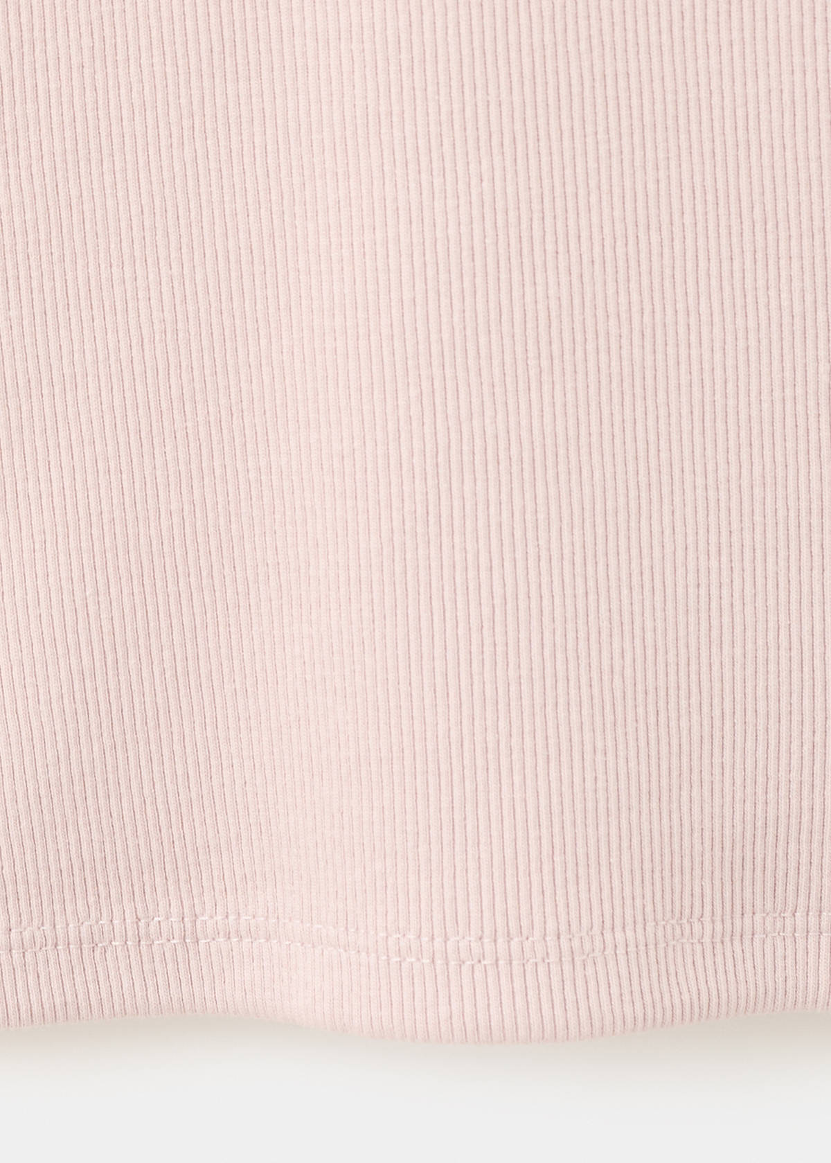 Ribbed flare leggings — Pink
