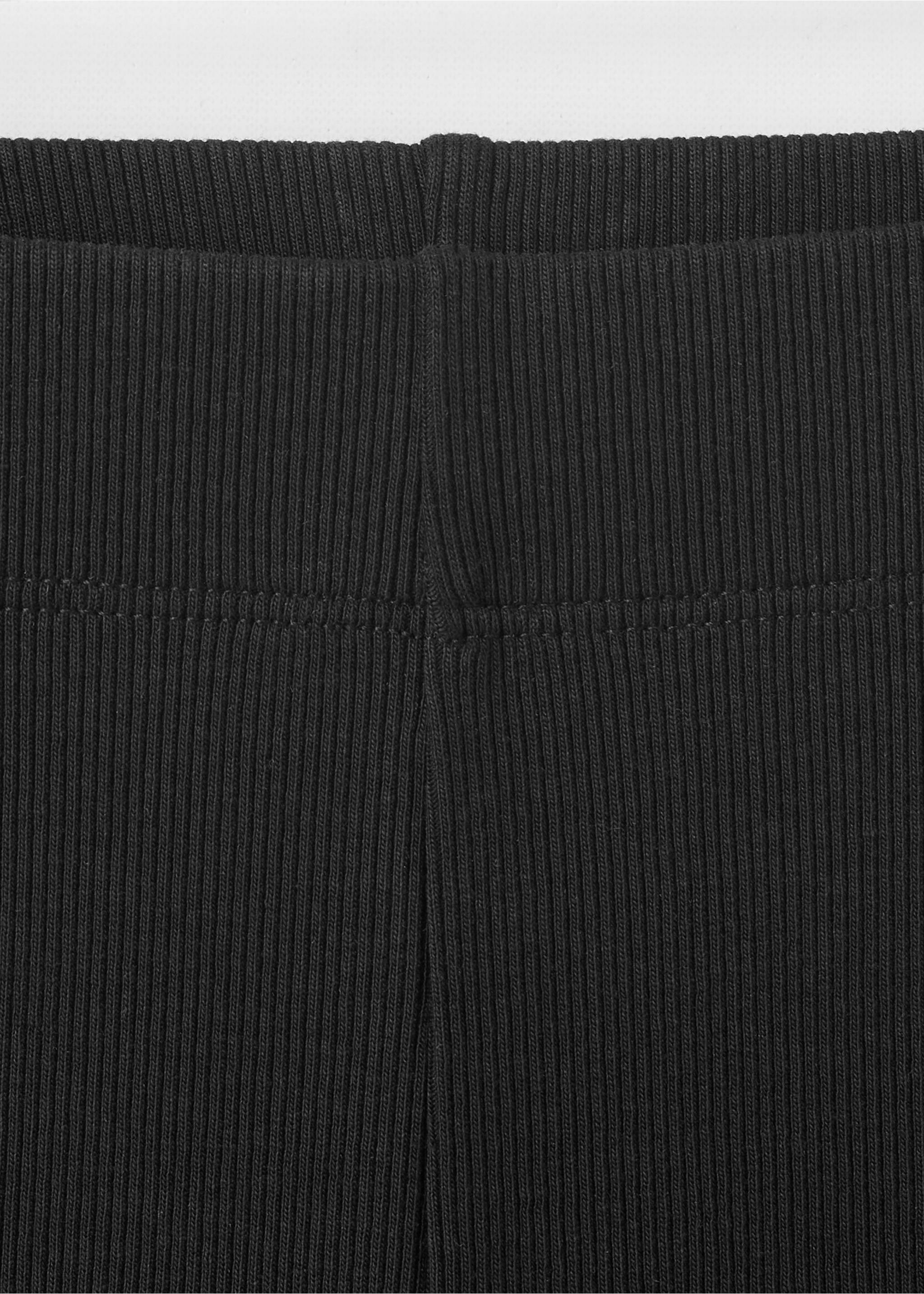 Leggings ribflare - Détail de l'article 8, Noir. Ref: 37074428-00.
