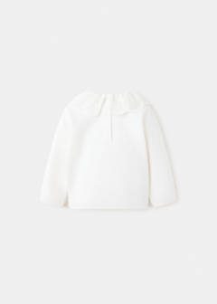 Embroidered detail cotton sweatshirt — Off White 3
