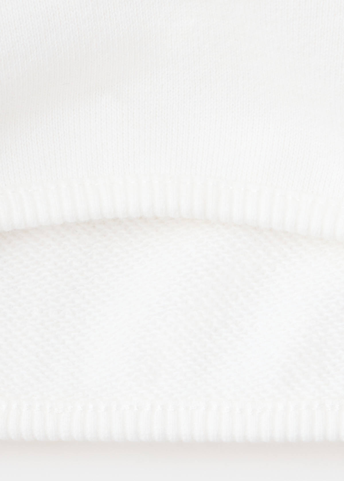 Embroidered detail cotton sweatshirt — Off White