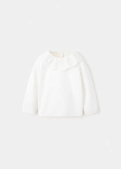 Embroidered detail cotton sweatshirt — Off White 1