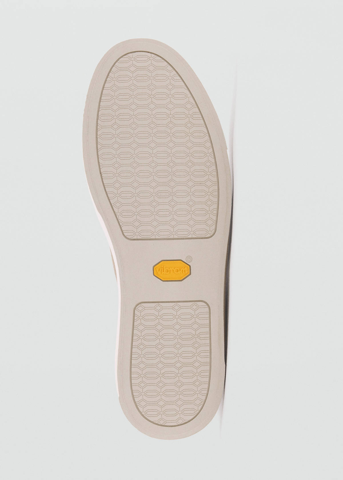 Suede leather trainer with Vibram® sole — Light/Pastel Brown