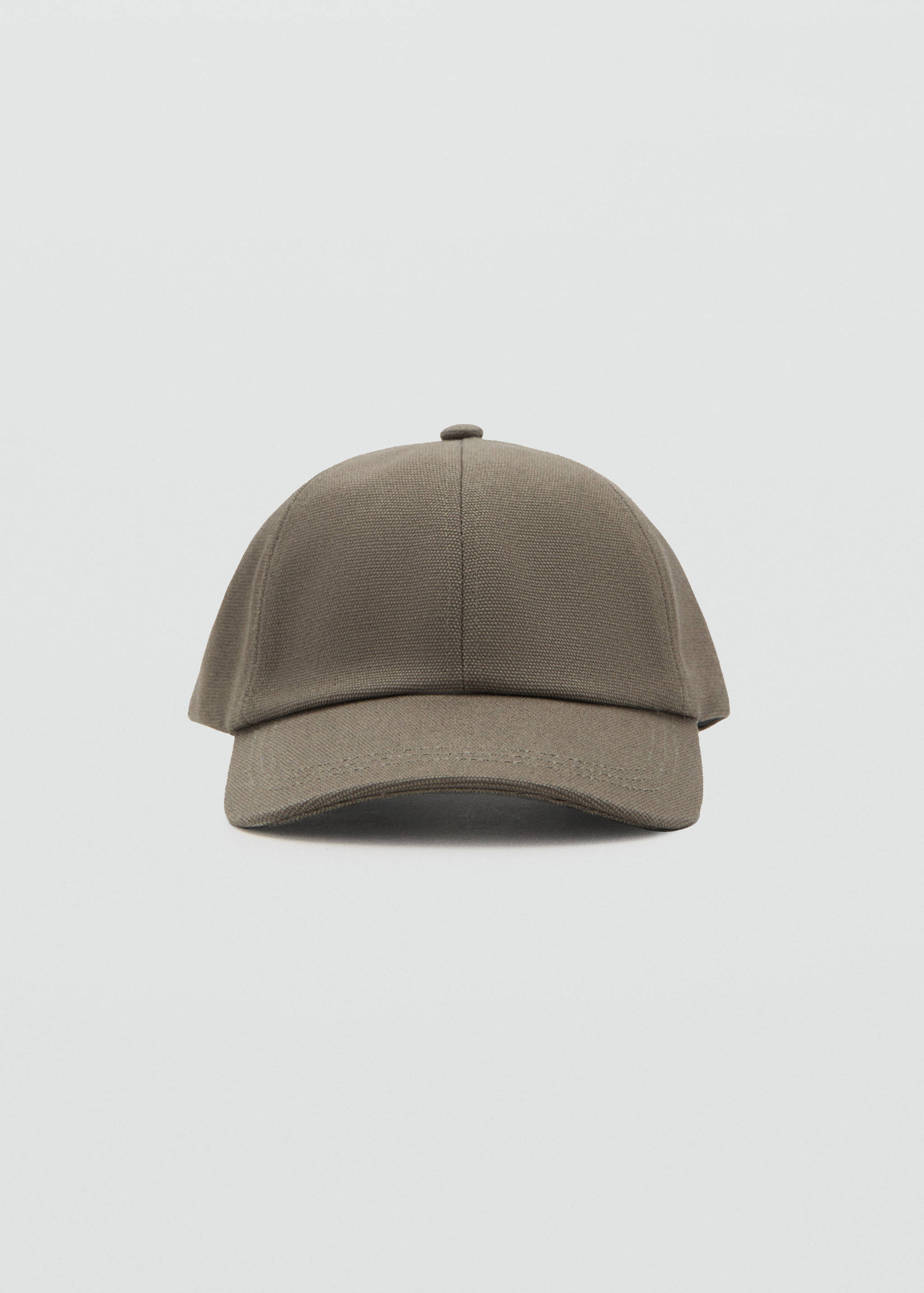Gorra algodón piqué - Plano medio