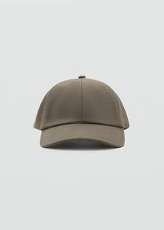 Piqué cotton cap — Medium Brown 2