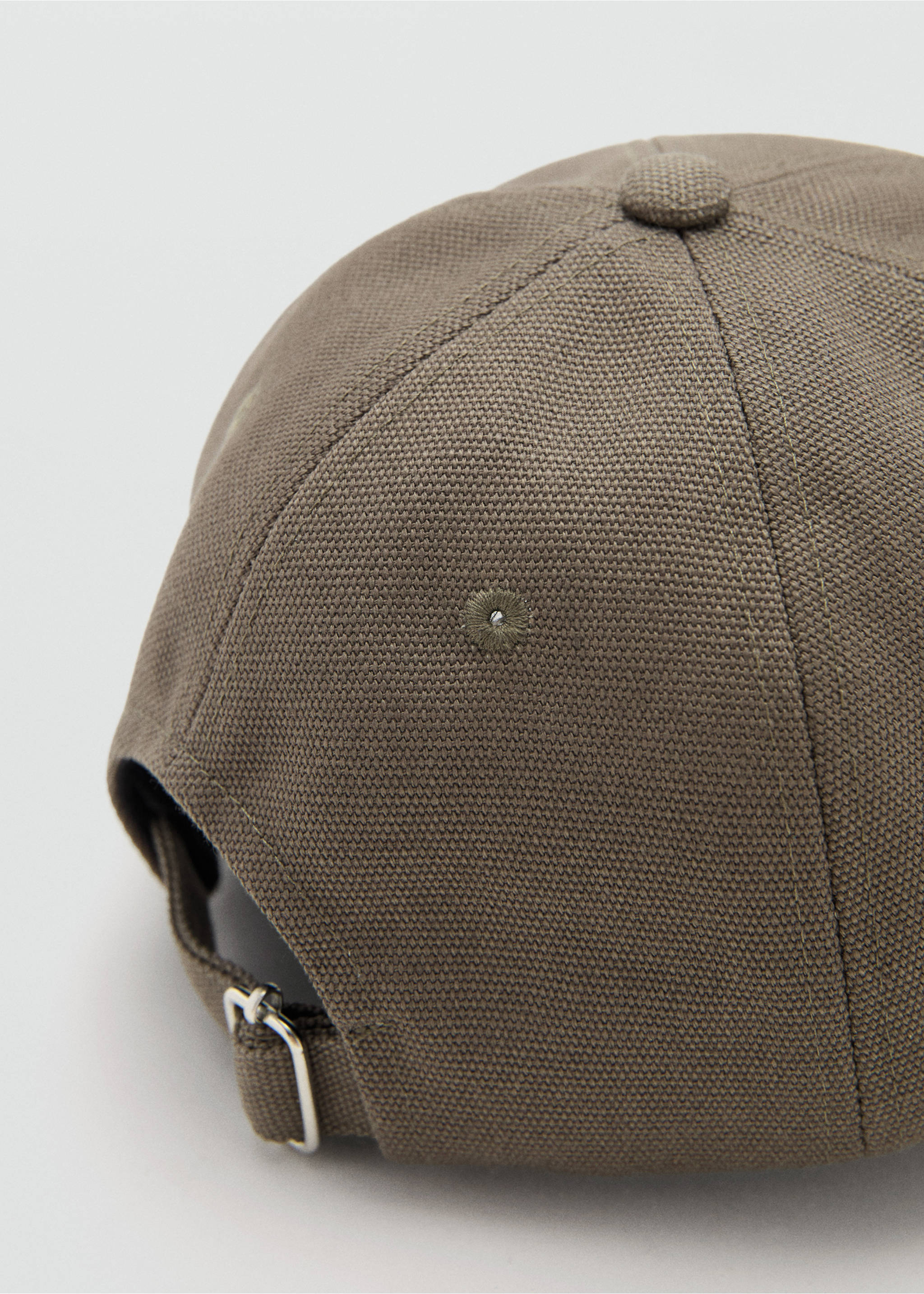 Gorra algodón piqué - Detalle del artículo 1, Topo. Ref: 37074433-00.