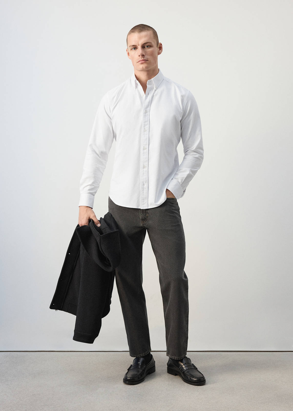 100% cotton Oxford shirt