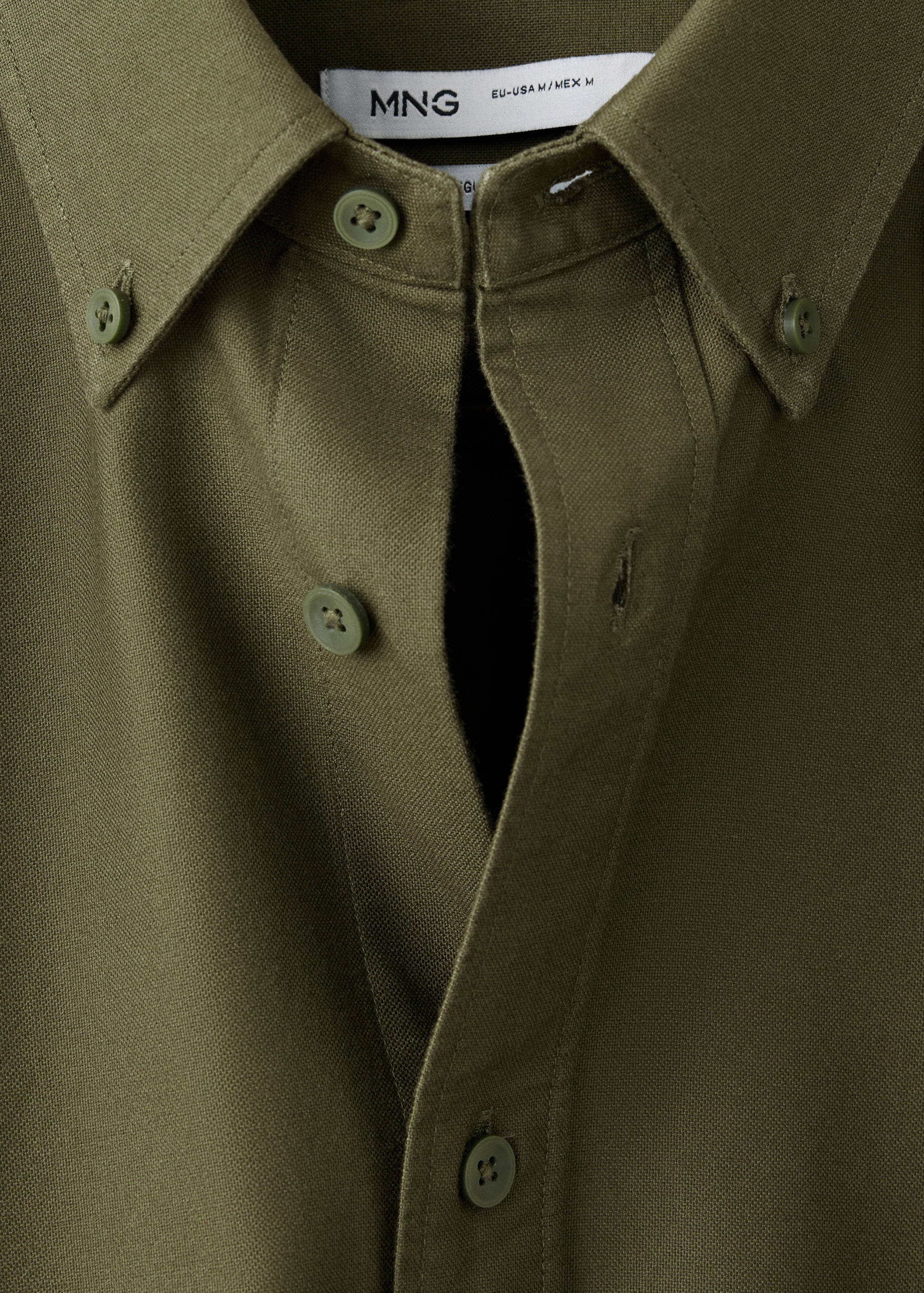 100% cotton Oxford shirt - Details of the article 8