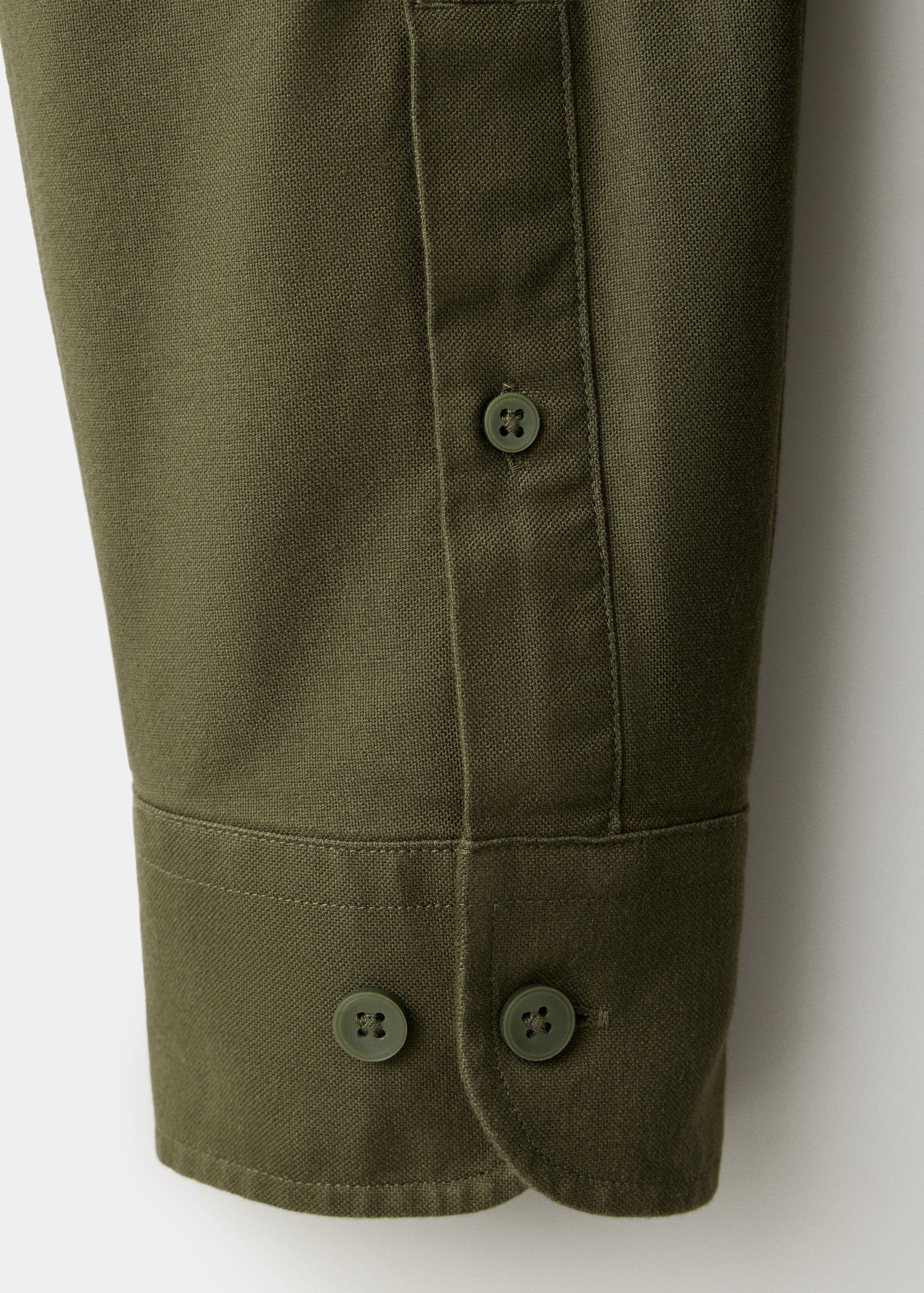 100% cotton Oxford shirt - Details of the article 0
