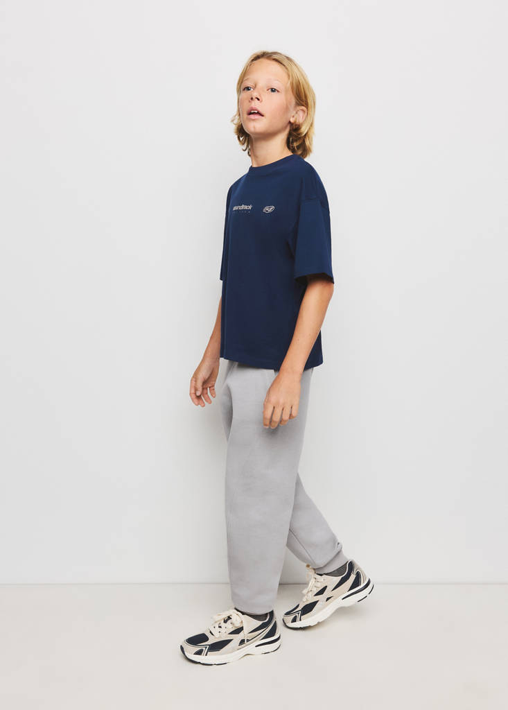 Relaxed jogger trousers — Grey