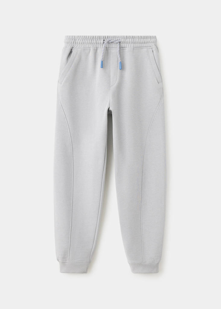 Relaxed jogger trousers — Grey