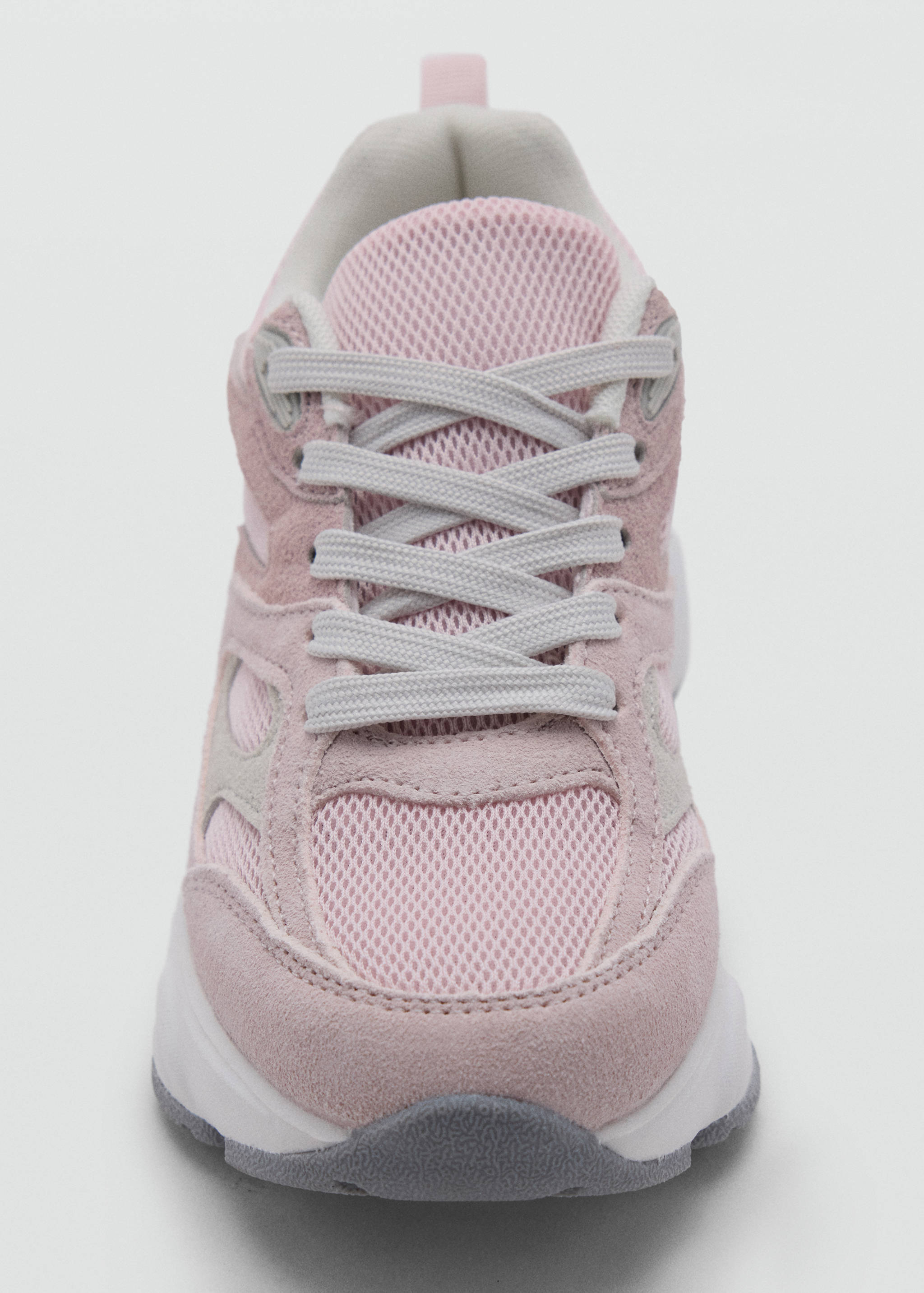 Two-tone lace-up sneakers - Details of the article 2