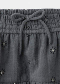 Printed ruffle skirt — Grey 4