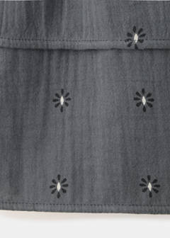 Printed ruffle skirt — Grey 6